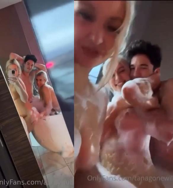 Tana Mongeau Nude Bathtub Threesome Onlyfans Video Leaked Influencers